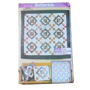 Butterick Aunt Nancy’s Quilt pattern New Uncut